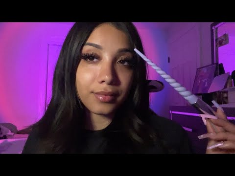 ASMR| Fall asleep in 10 minutes 💤 Unicorn brush mouth sounds
