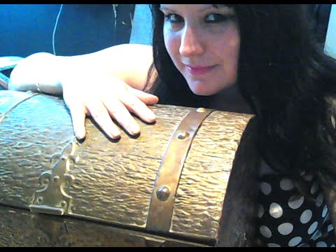 ASMR ROLE PLAY - PIRATE TREASURE CHEST - TRIGGER FEST - FUN RELAXING TINGLES