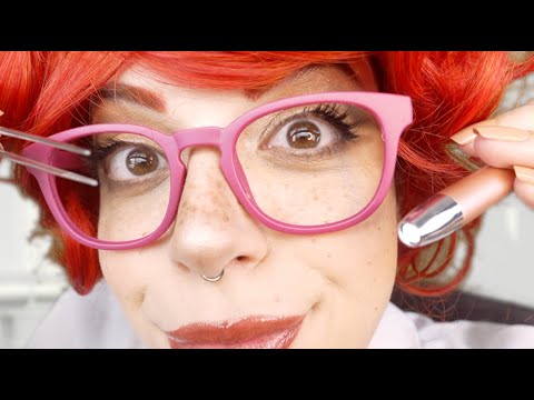ASMR | Sassy Auntie Cleans Your EARS (Accent, Gum Chewing)
