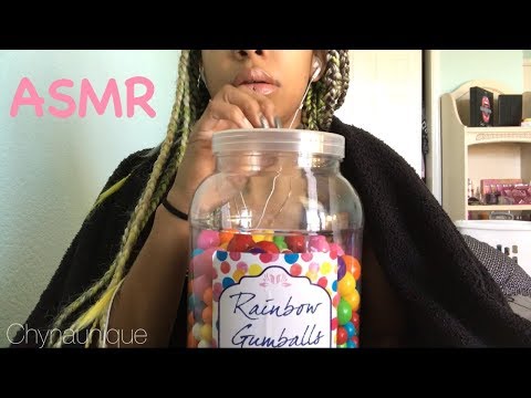 ASMR | Playing W/ My Braids | Tapping | | Gum Chewing | No Talking