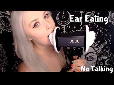 ASMR Ear Eating 👅 Kissing & Fluttering | NO Talking!
