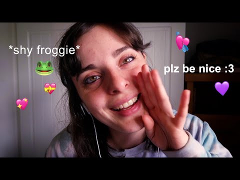 my first asmr video💞*in a new chapter* (this is safe space :3)