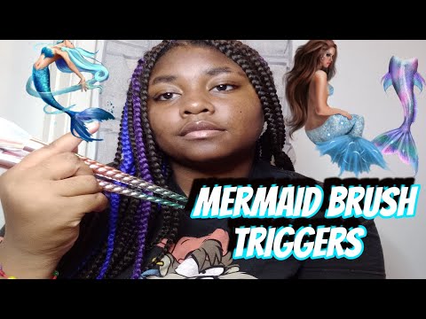 ASMR | Mermaid Brush Triggers