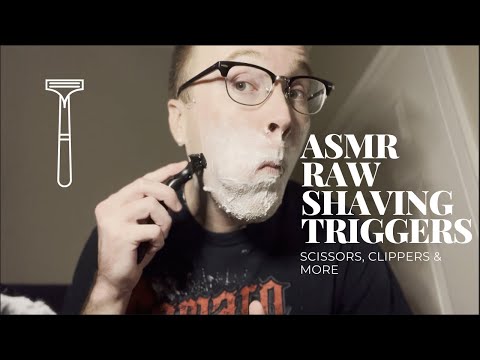 ASMR Shaving Sounds & Triggers For Sleep | No Talking