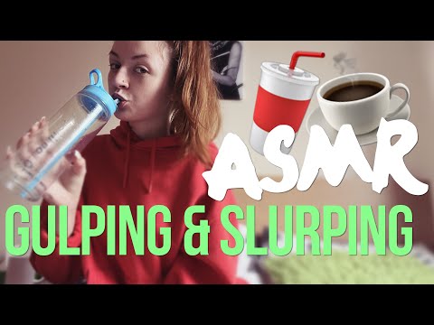 ⚠️gulping and slurping sounds⚠️- ASMR