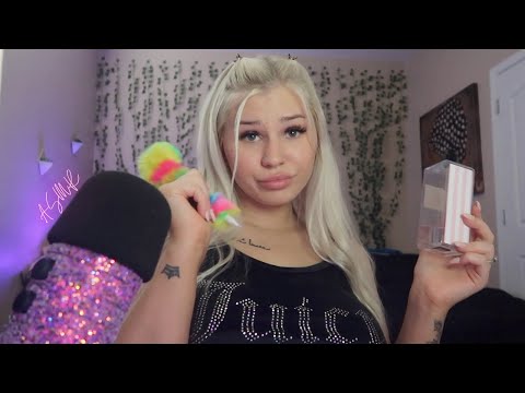 ASMR | y2k girl fixes your makeup at school (tingly roleplay)