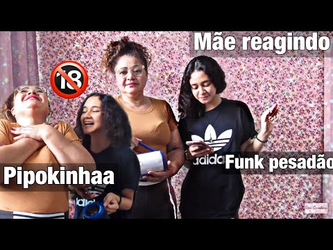 Pipokinha - mãe reagindo a funk pesadão (Carolina Ramos)