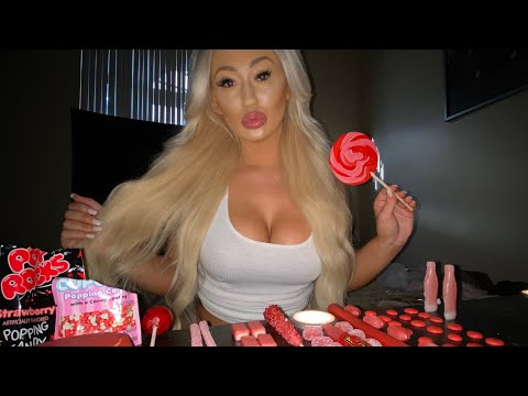 ASMR - RED CANDY TINGLES