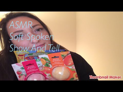 ASMR Soft Spoken Show And Tell (Get To Know Me)