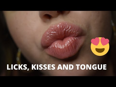 ASMR || LICKING + KISSING + TONGUE - 2000 SUB CELEBRATION