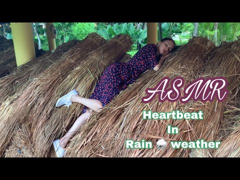 ASMR | Heartbeat in the rain 🌧 weather