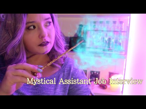 ✨Mystical Assistant Job Interview✨ Whispered ASMR [RP Month]