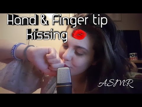 ASMR || Fast and Slow finger tip & hand kissing 💋||