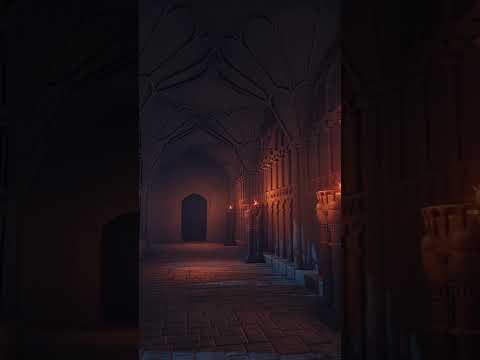 Hogwarts Halloween #shorts ◈ Corridors at Night