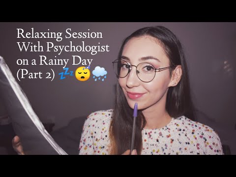 GREEK ASMR - Relaxing Session with Psychologist on a Rainy Day (Part 2)
