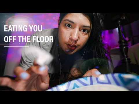 EATING YOU OFF THE FLOOR - GIANTESS ROLEPLAY ASMR