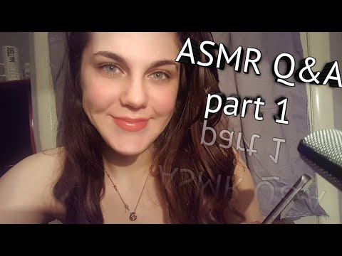 ASMR || Q&A part 1 | 500 Subscribers Q&A!! ||