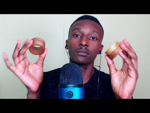 ASMR Seriously Fast Tapping & Scratching (Wood + Mouth Sounds)