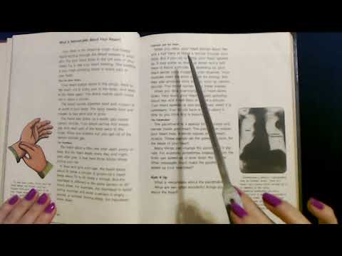 ASMR | Reading From a 1970s Health Book | Page Turning (Whisper)
