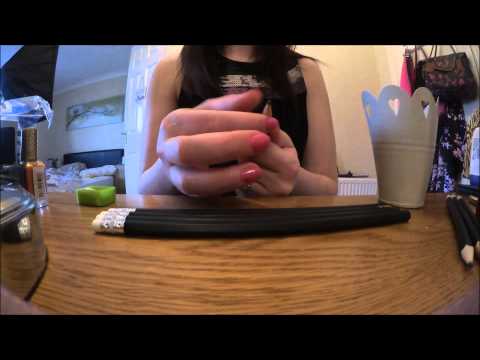 Asmr tingles playing with Pencils and Sharpening
