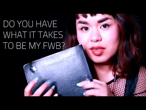 ASMR Interviewing You to Be My Friend... with Benefits (Whispered Roleplay)