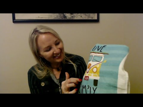 ASMR | Kitchen Towel Collection Show & Tell (Whisper)