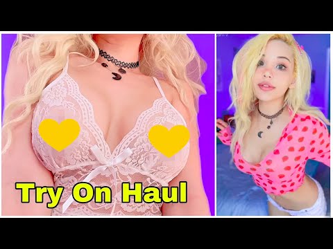 Transparent Clothing Haul with Cherry | See Through Tops