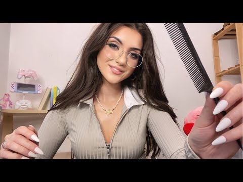 The Girl That Is Part Of The Popular Group Gives You A Makeover ~ ASMR Personal Attention