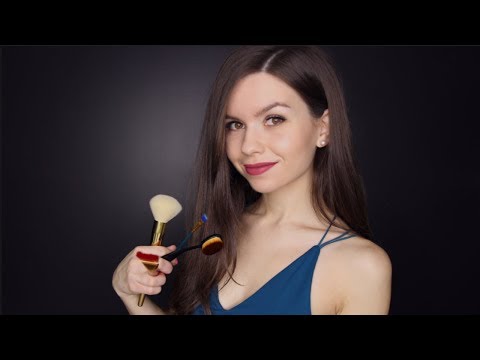 ASMR - Simultaneous Camera & Mic Brushing // No Talking