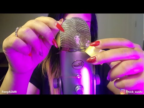 ASMR Experimental Tapping On Mic | Tingling Sounds💤