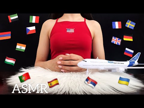 🌎ASMR Wishing You A Nice Day In 15 Different Languages 💓