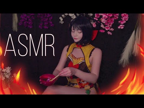 АСМР | Сян Лин и Суп из Слайма | ASMR | Roleplay and cosplay