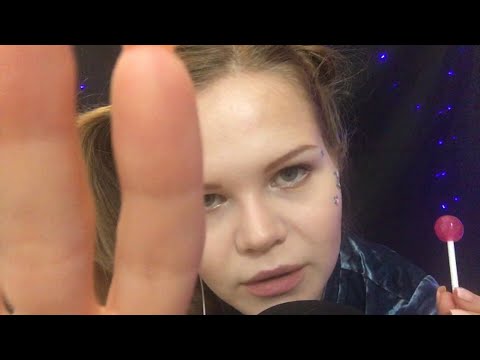 Asmr | May I touch You | Chupa Chups + Hand Movements