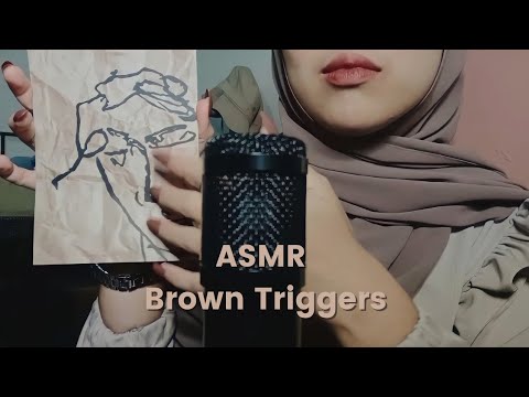 ASMR brown triggers🤎 | ASMR INDONESIA
