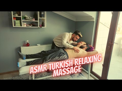 TURKISH ASMR IS THE BEST RELAXING RELAXANT AND SLEEP MASSAGE-Asmr chest,back,abdominal,arm.hand