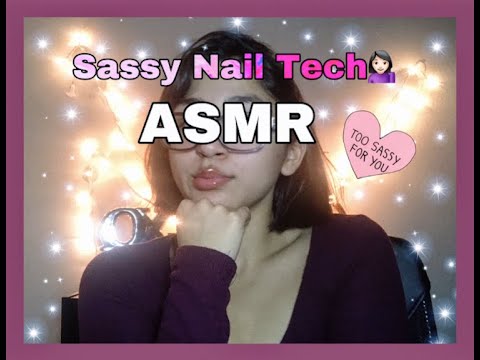 [ASMR] ✨💅🏼Sassy Nail Tech Gives You A Manicure💅🏼 ✨