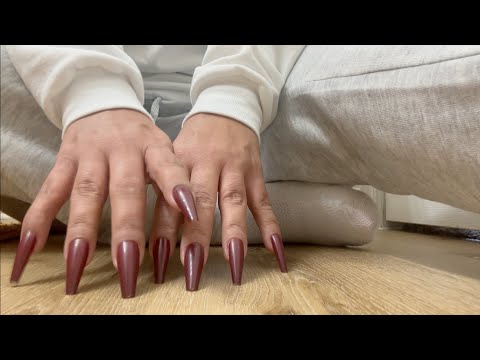 ASMR: Fast Scratching & Tapping On Hard Wood Floor