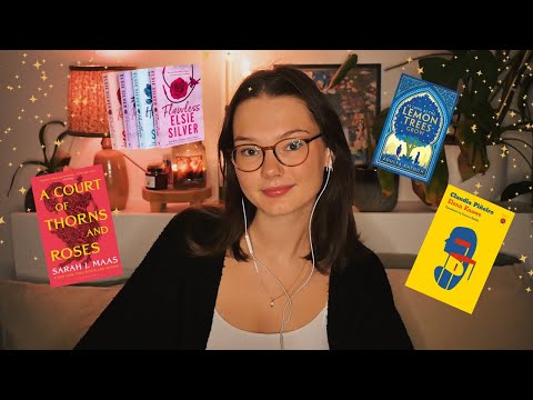 ASMR books I read in august (a lot of romance) (whispers, tapping)
