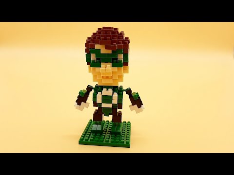 Green lantern model Collectibles / Figures - BRICKS CHALLENGE #set03 / Super hero