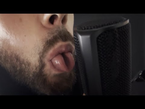 FEEL MY TONGUE IN YOUR EARS * male mouth sounds * ASMR