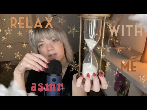 ASMR relax with me 🌙 spontaneous personal attention & helping you fall asleep ⏳ + imagination ✨