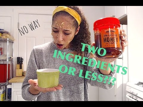 5 TWO INGREDIENTS OR LESS HOMEMADE FACE MASKS || DIY