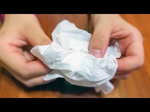ASMR | Tingly Deep Crinkles: Crinkly Tissue Paper Sounds | 600" Tingles #19 | 3D Binaural