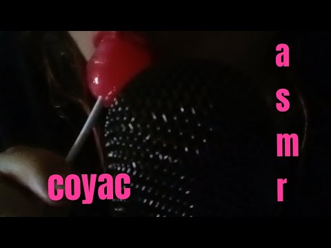 ASMR-Comiendo Coyac+Chachara/eatingsounds Lollipop Candy