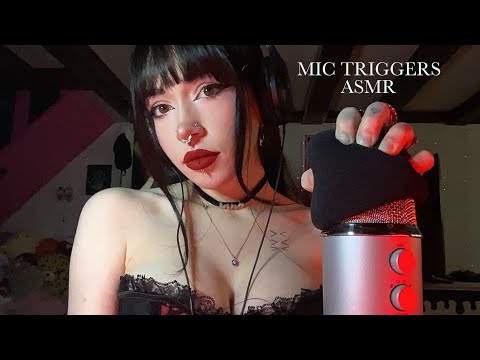 Mic Triggers ASMR | Mic Scratching, Pumping, Tapping, Foam Cover Swirling, Whispering