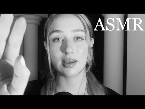 ASMR | repeating “it’s okay”, “all you can do now is rest” 💛✨ (ear to ear) | hand movements