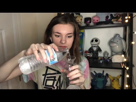 ASMR | Experimenting w/ Water Sounds 💦 | Tapping, Scratching