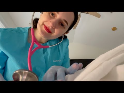 ASMR| Full Body Physical Examination-Head to Toe! (Medical Roleplay, Home Visit)
