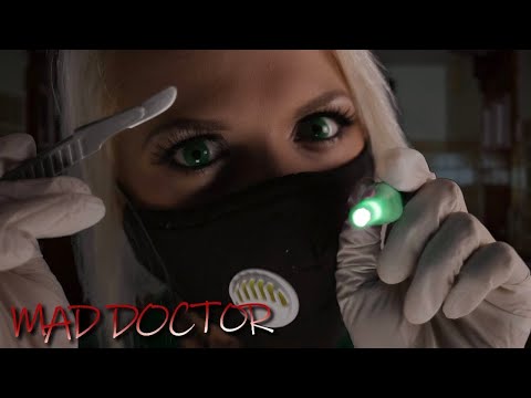 ASMR Mad Doctor Roleplay | Personal Attention, Medical Triggers, Measuring You