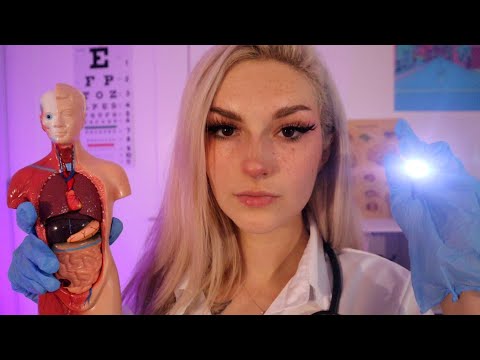 [ASMR] Cranial Nerve Examination | Eye Exam, Ear Exam, Personal Attention Medical Role Play